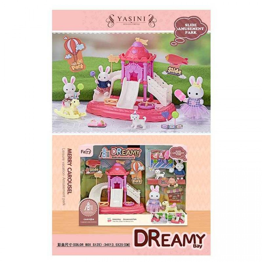 Ігровий центр 6656 (18) флоксові фігурки, меблі, аксесуари, в коробці