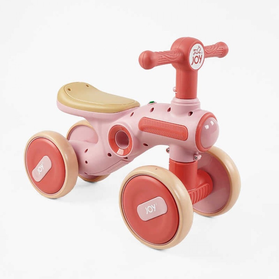 Велобіг 4-х колісний JOY TL-89-367 (1) колеса 6’’ PU, рама пластикова, АНГЛІЙСЬКЕ ОЗВУЧУВАННЯ та підсвічування, в коробці
