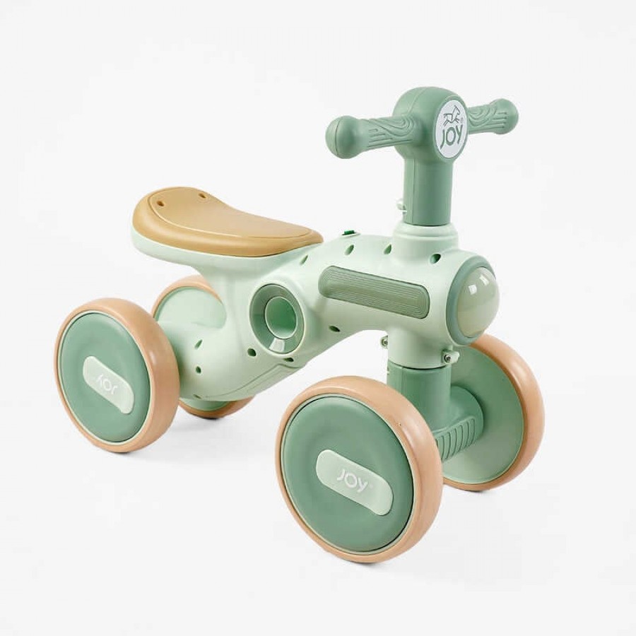 Велобіг 4-х колісний JOY TL-86-203 (1) колеса 6’’ PU, рама пластикова, АНГЛІЙСЬКЕ ОЗВУЧУВАННЯ та підсвічування, в коробці
