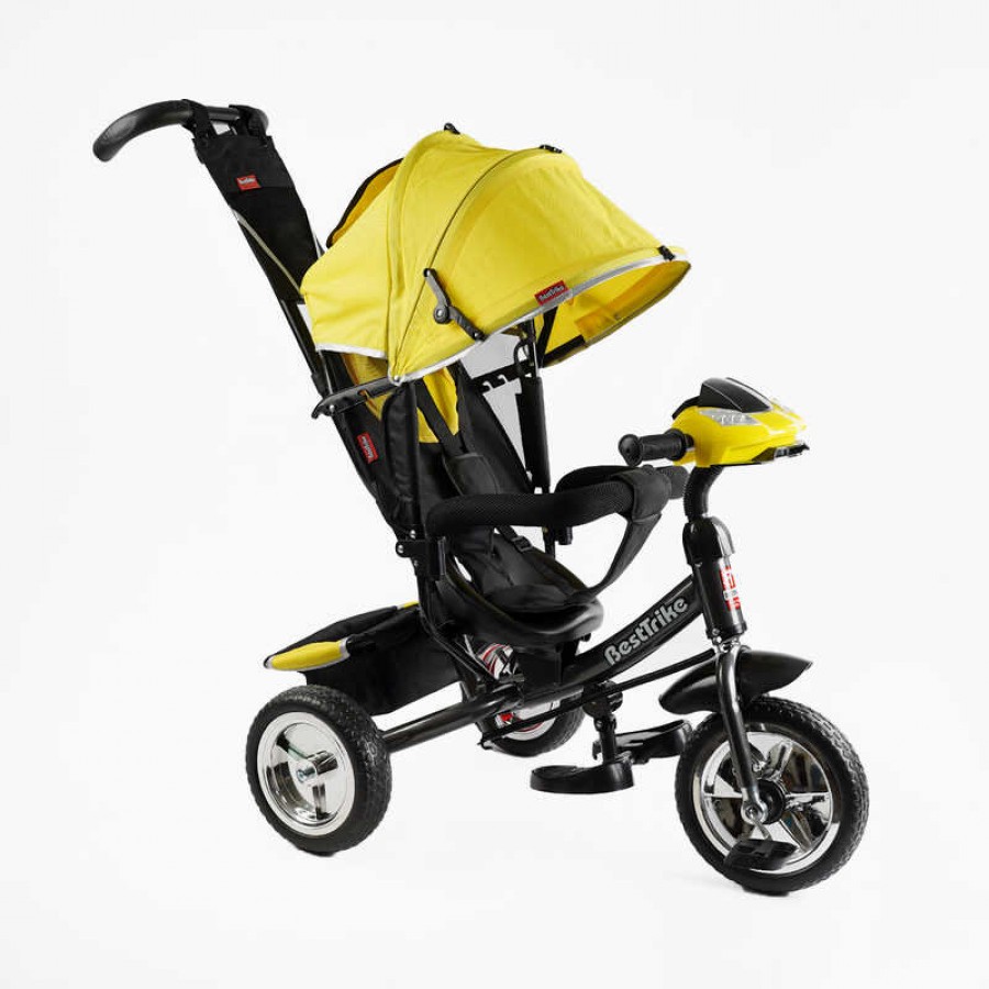 Велосипед 3-х колісний 6588 / 62-119 Best Trike (1) КОЛЕСО ПІНА, d=25см переднє, d=20см задні, фара музична, USB, Bluetooth, в коробці