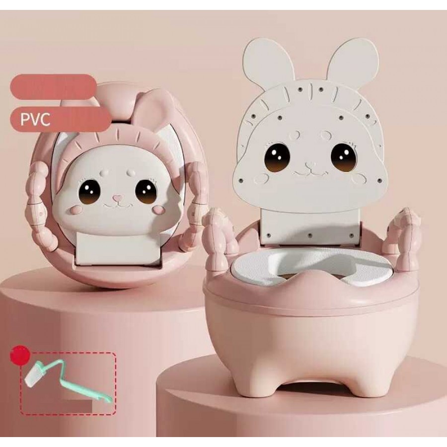 гр Горщик дитячий Bimbo 2140-62 (1) розмір: 31х21,5х36 см, колір Рожевий, м`яке сидіння, в коробці
