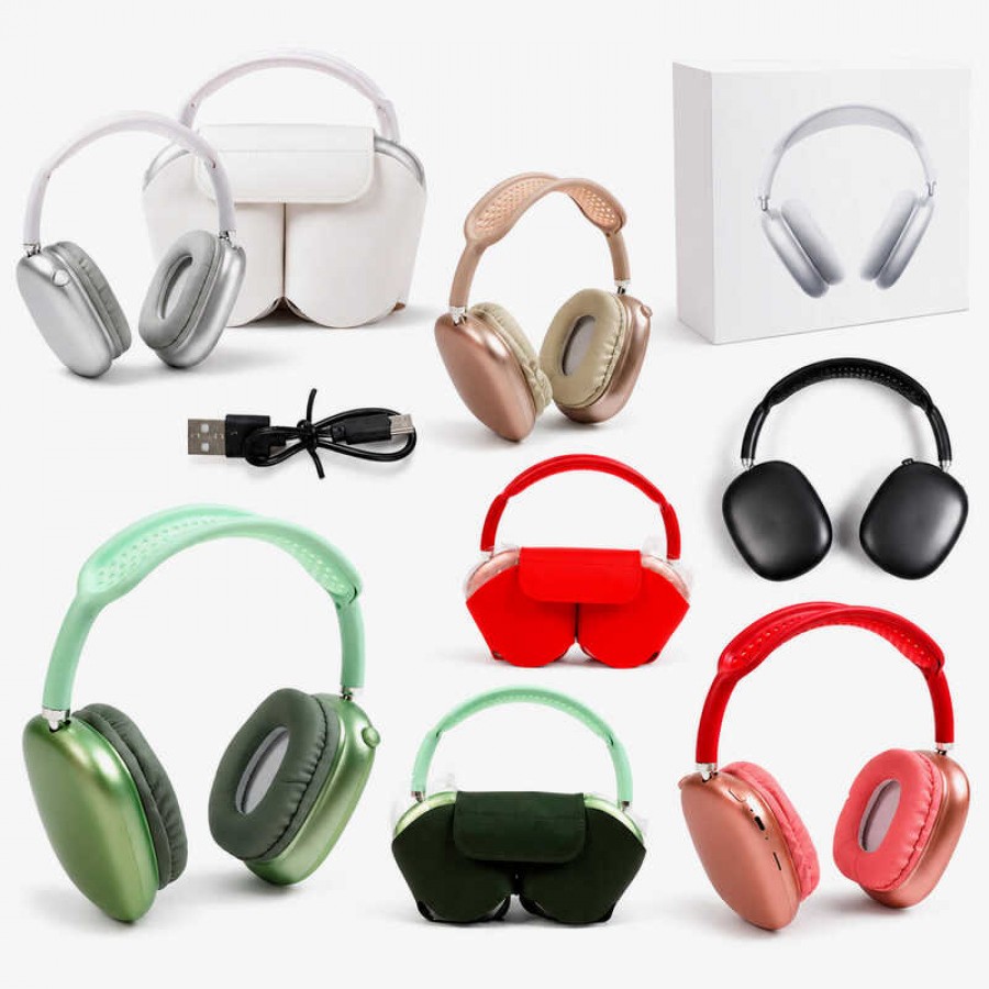 Навушники C 77358 (60) Bluetooth, USB Type-C, AUX, роз’єм для SD карти, чохол, регульована дужка, в коробці, ВИДАЄТЬСЯ МІКС ВИДІВ