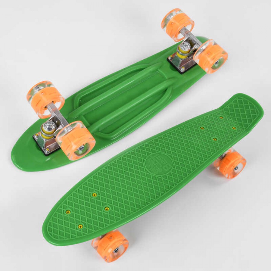 Скейт Пенні борд 1705 (8) Best Board, дошка = 55см, колеса PU зі світлом, діаметр 6 см